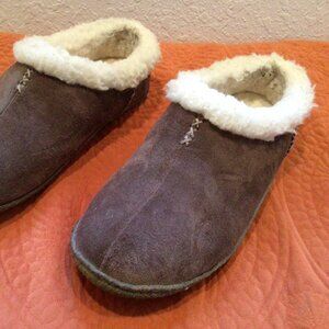 Sorel Nakiska II Suede Slide Slippers Size 9